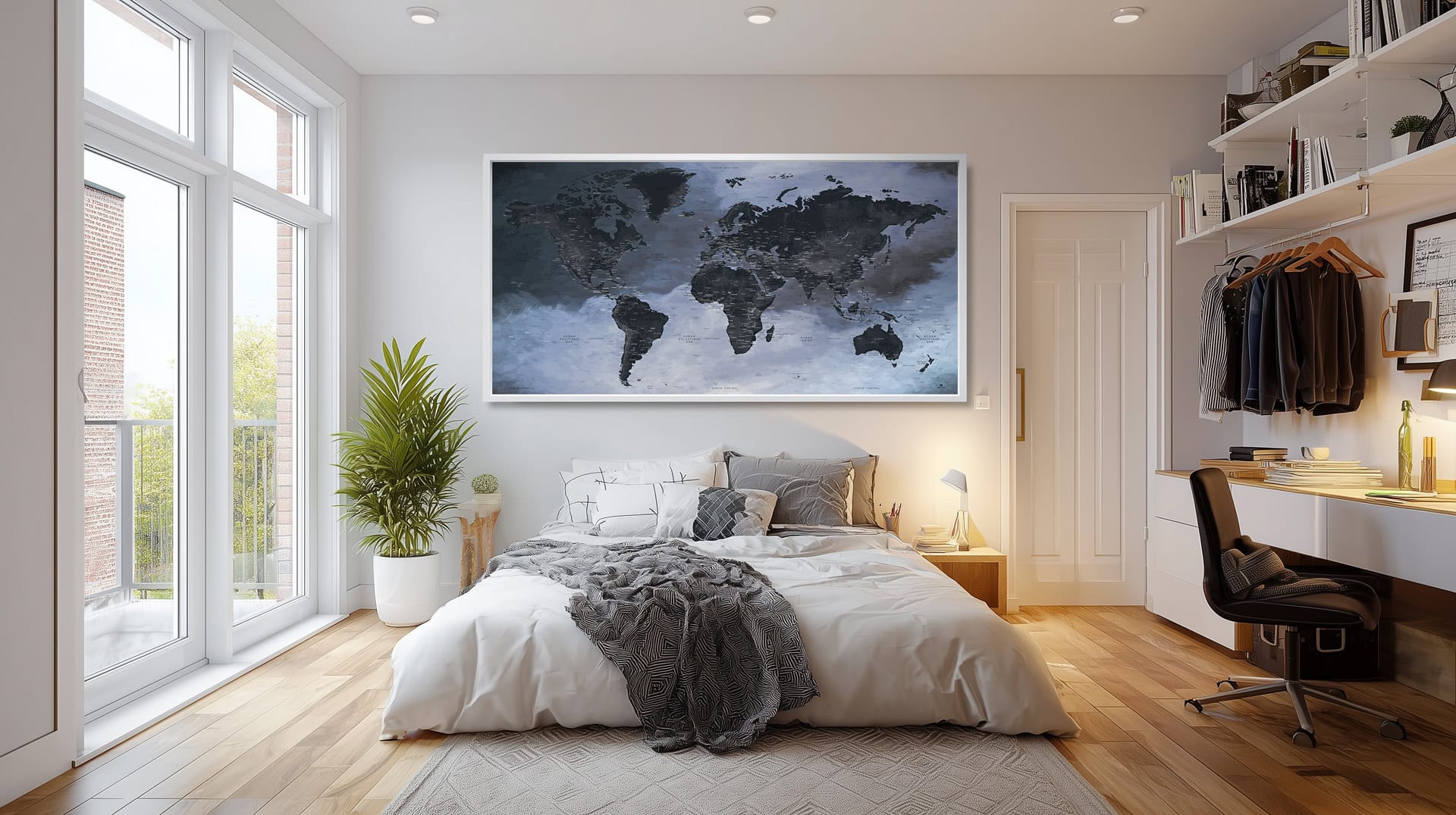 Mappemonde Originale