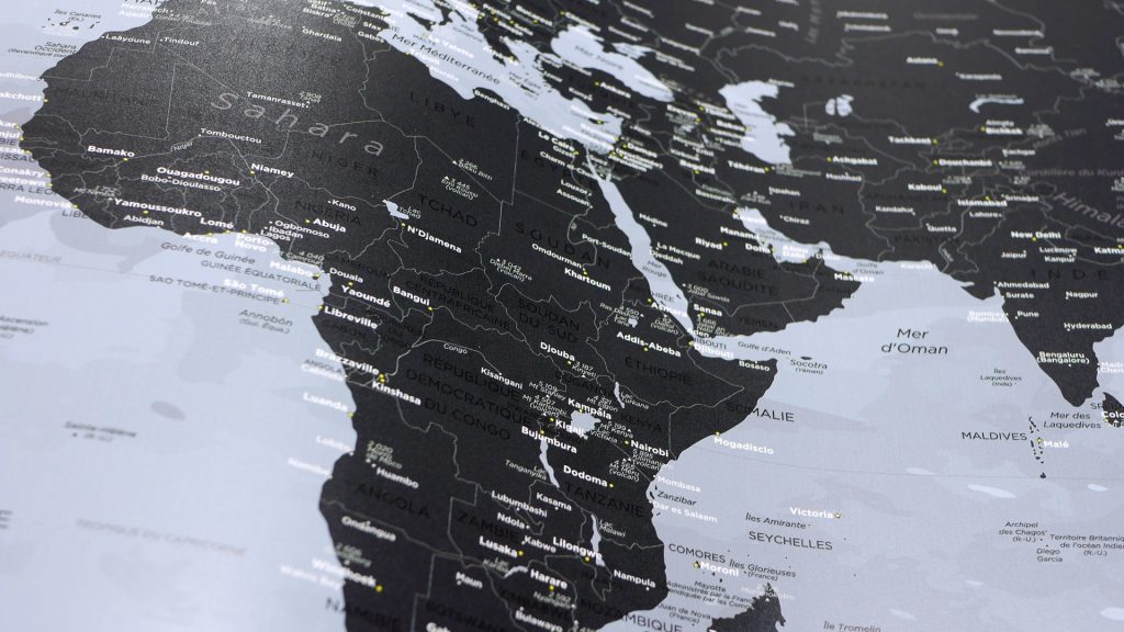 Carte Affiche