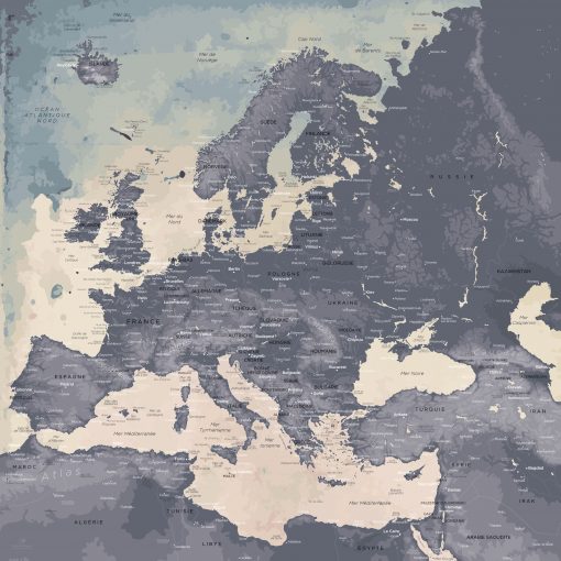 Map Europe Naïca
