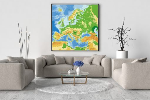 Map Europe Agora