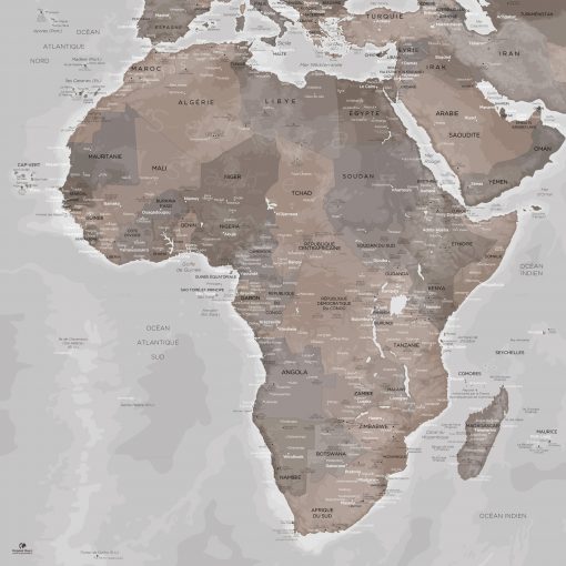Map Afrique Göreme