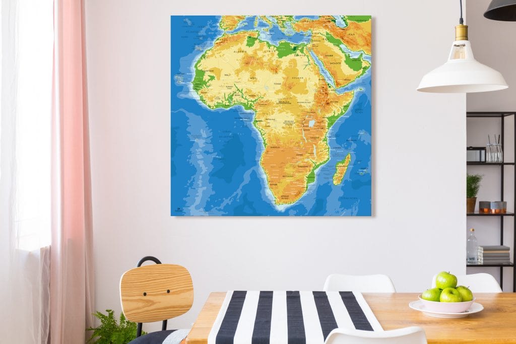 Map Afrique Agora