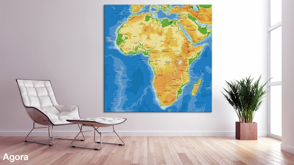 Map Afrique Agora