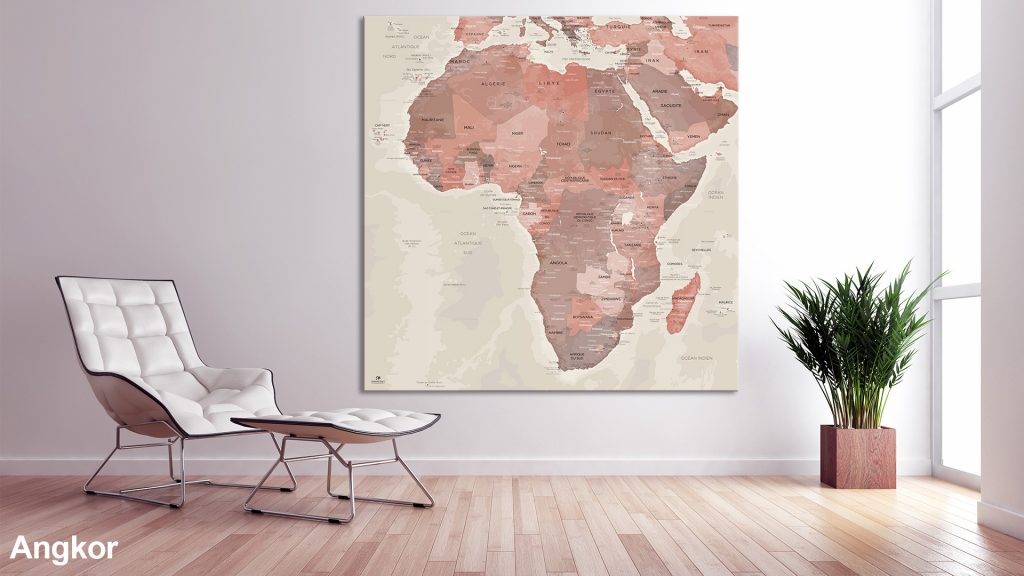 Map Afrique Alhambra