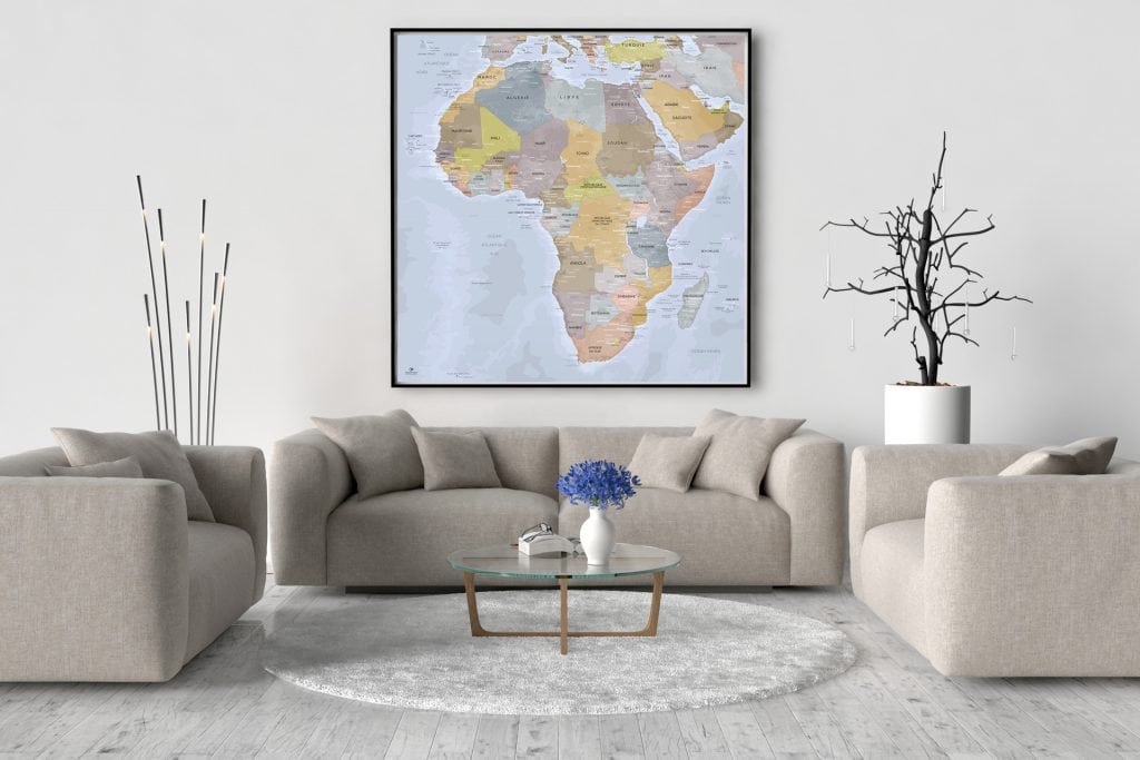 Map Afrique Angkor