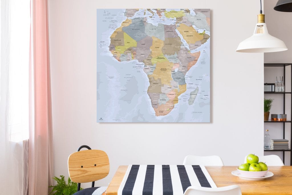Map Afrique Angkor