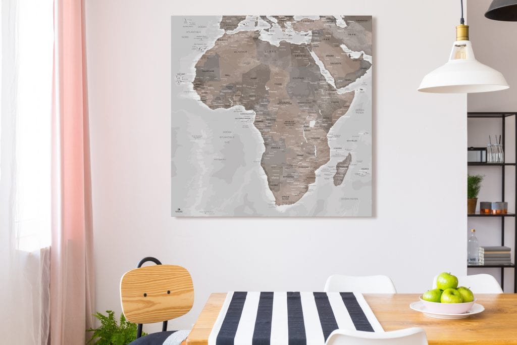 Map Afrique Göreme