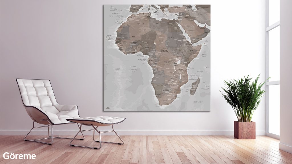 Map Afrique Göreme