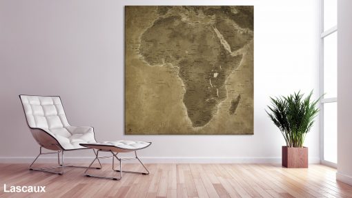 Map Afrique Lascaux