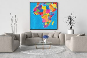 Map Afrique Manarola