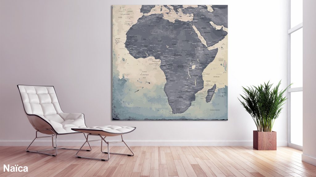 Map Afrique Naïca