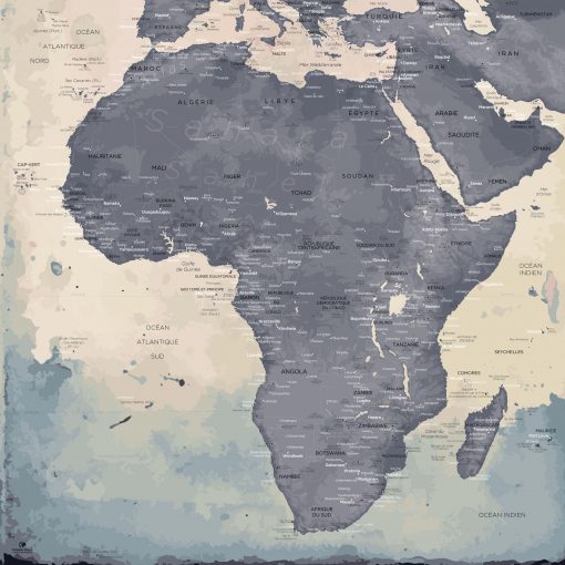 Map Afrique Naïca