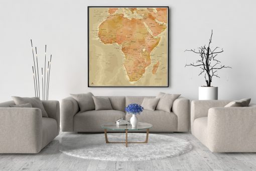 Map Afrique Persépolis