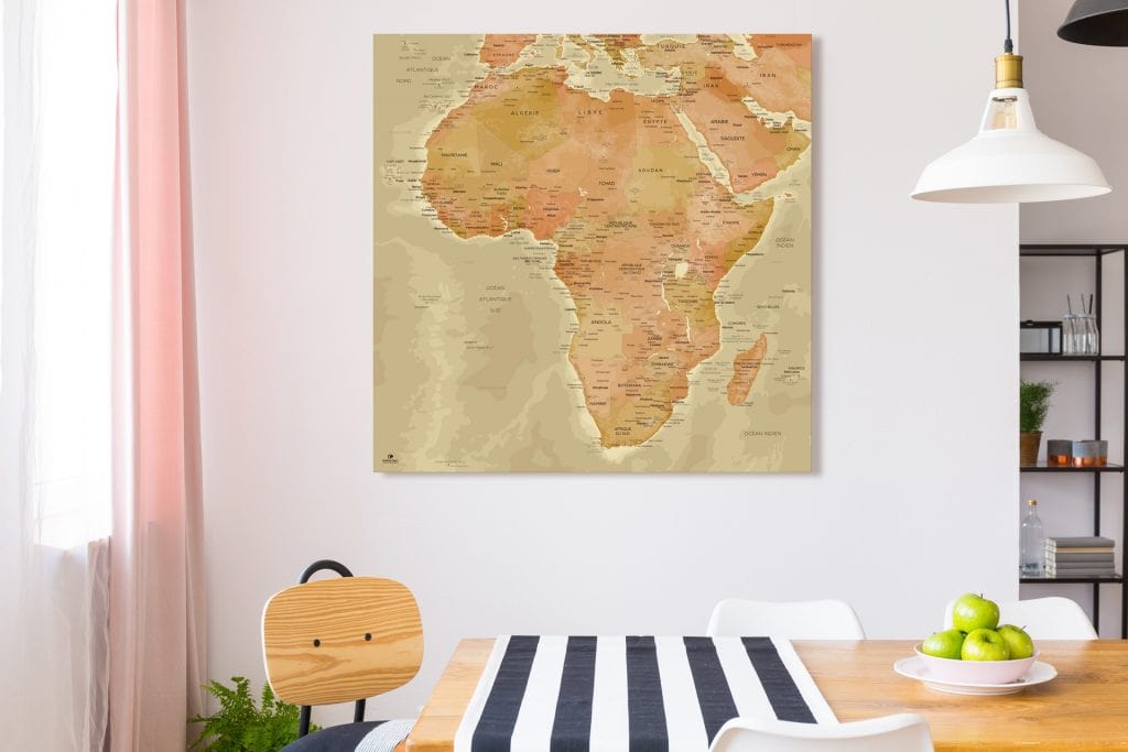 Map Afrique Persépolis