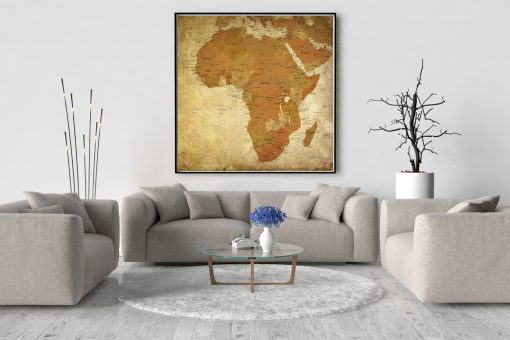 Map Afrique Pétra