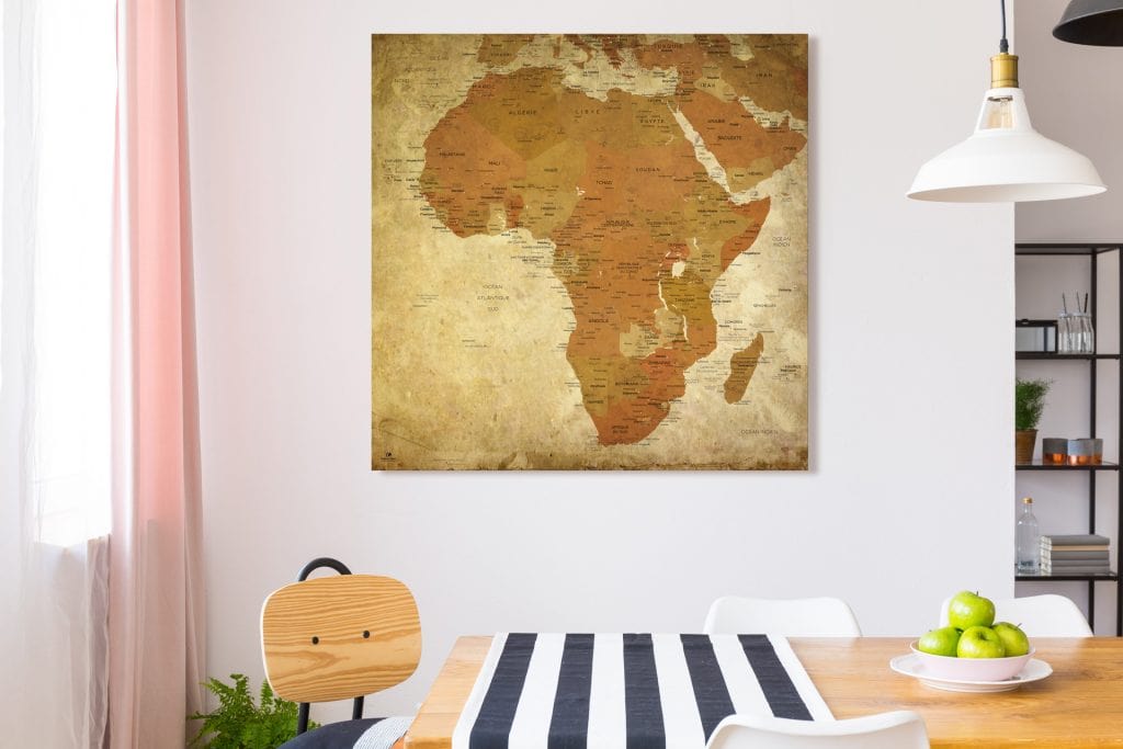 Map Afrique Pétra