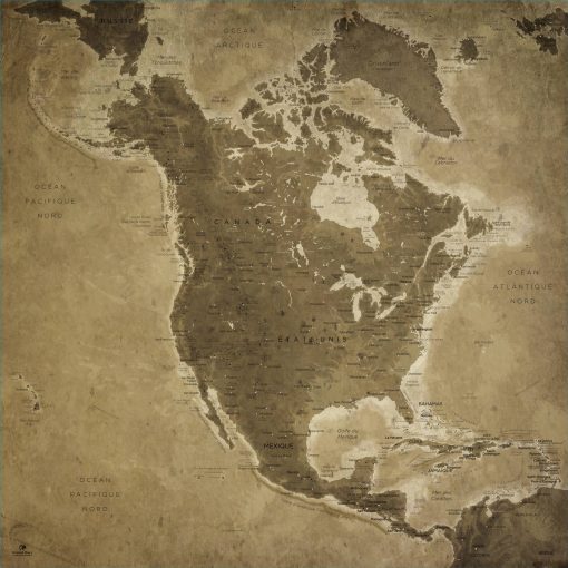 Map Amérique Nord Lascaux