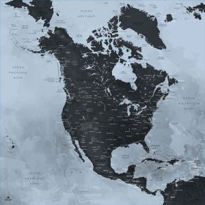 Map Amérique Nord Trolltunga
