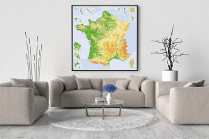 Carte de France Détaillée - Carte Scolaire
