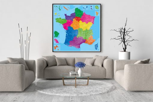 Carte de France Détaillée - Grande Carte