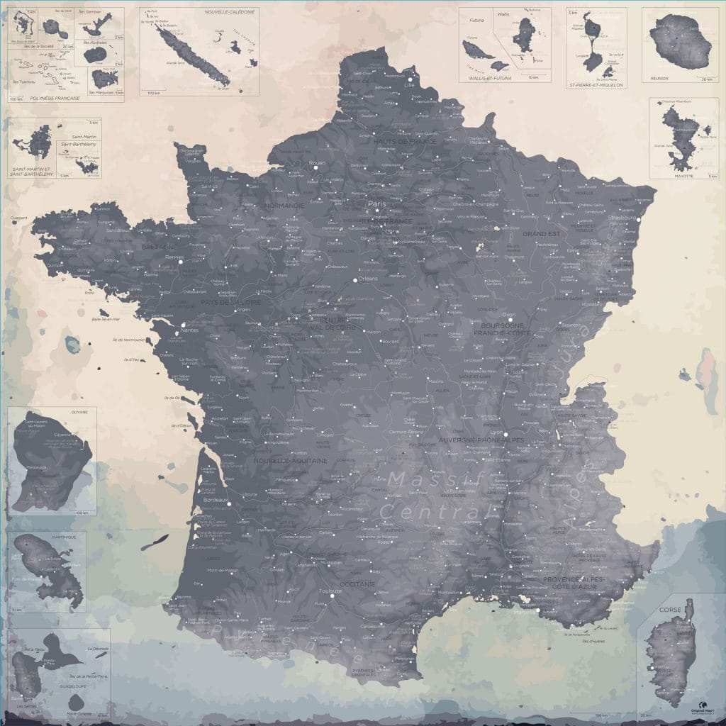 Carte France XXL | Original Map
