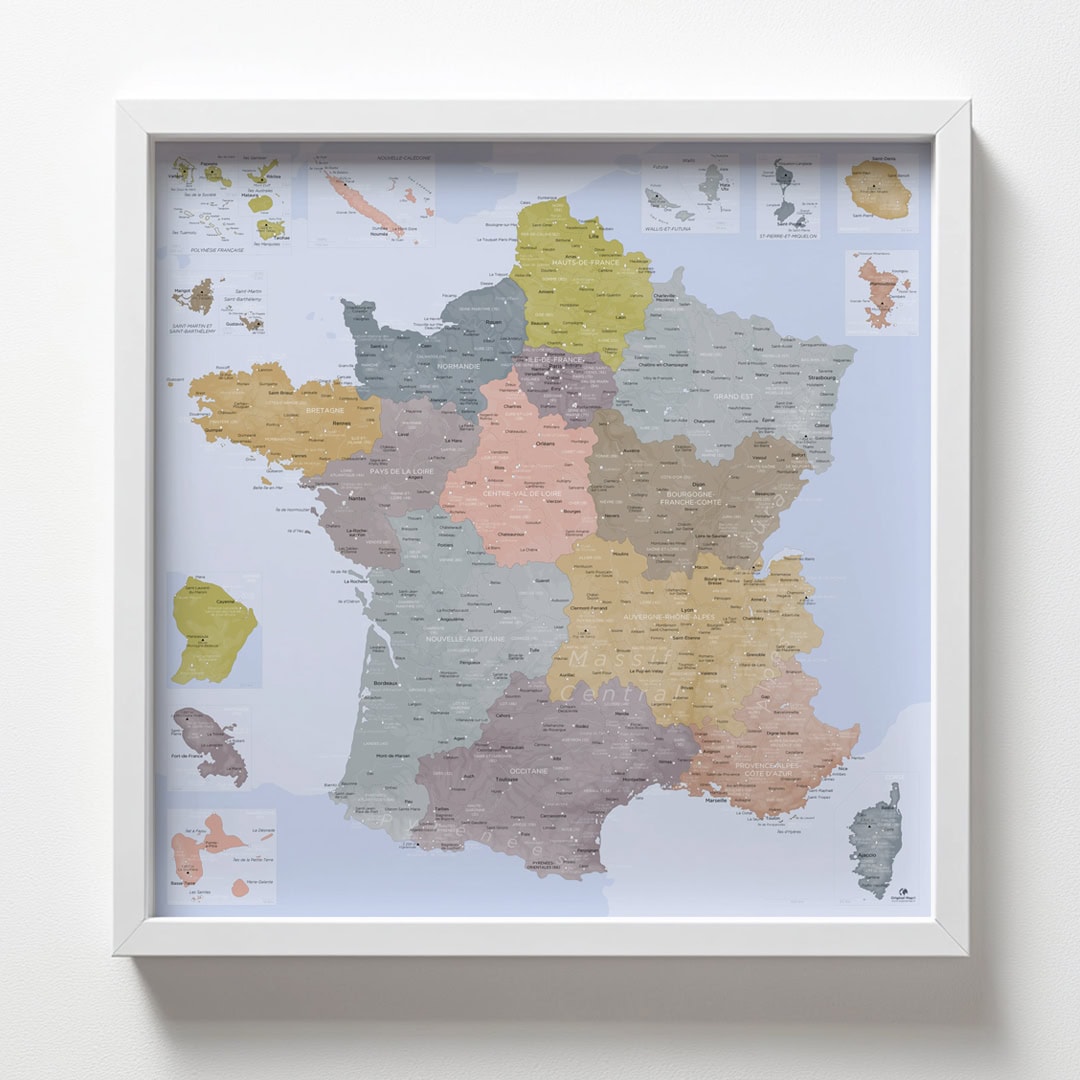 Carte de France - Angkor