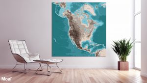 Map Amérique Nord Moaï