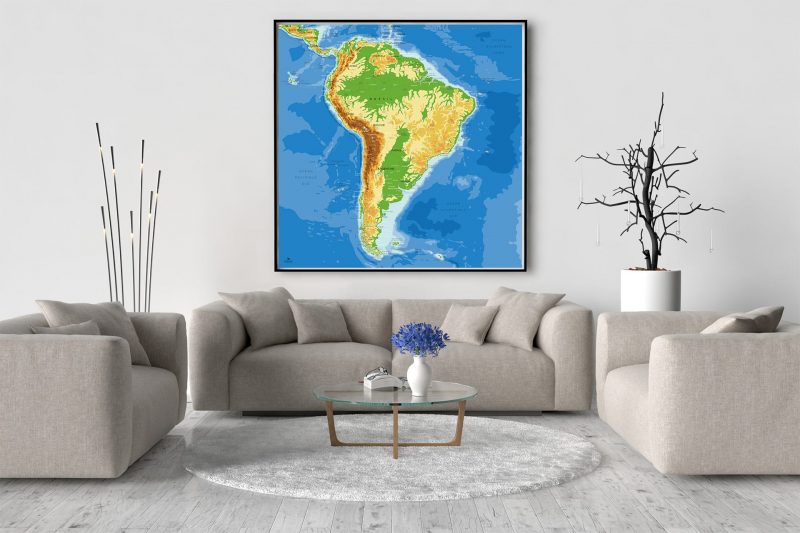 Map Amérique Sud Agora