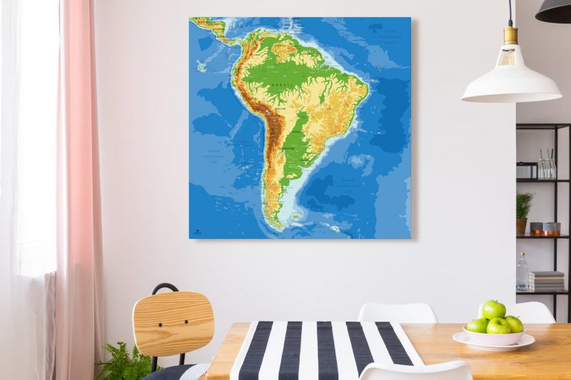 Map Amérique Sud Agora