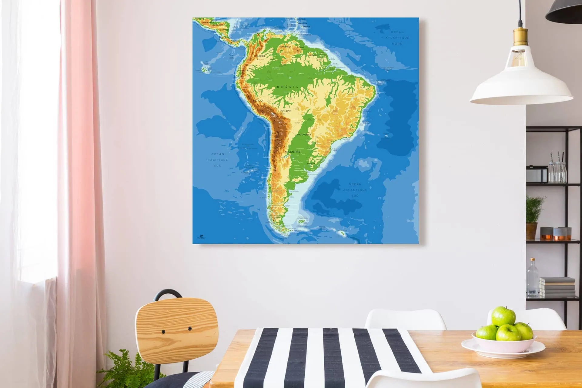 Carte Amérique Sud Agora