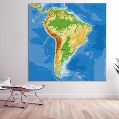 Map Amérique Sud Agora