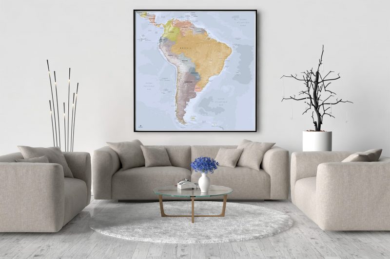 Map Amérique Sud Angkor