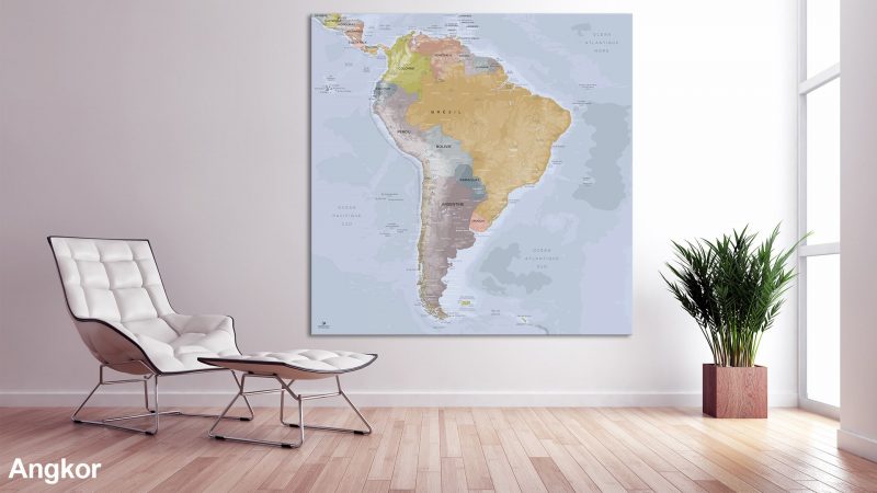 Map Amérique Sud Angkor