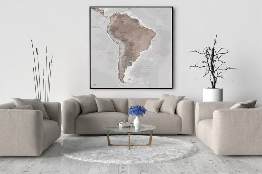 Map Amérique Sud Göreme