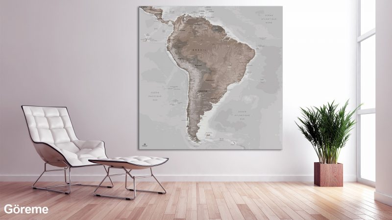 Map Amérique Sud Göreme