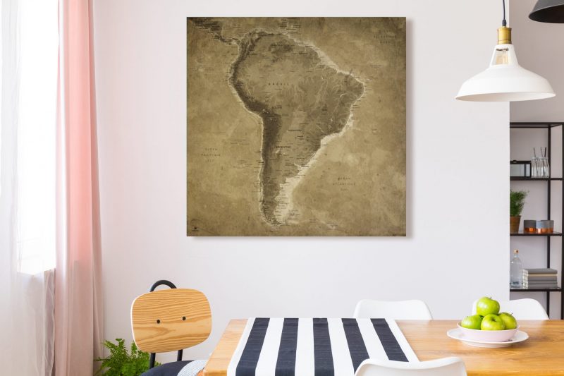 Map Amérique Sud Lascaux