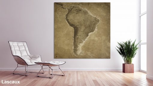 Map Amérique Sud Lascaux