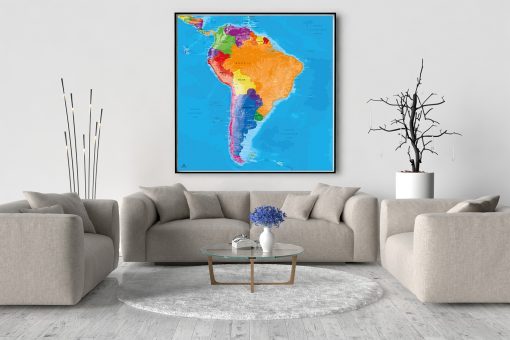 Map Amérique Sud Manarola