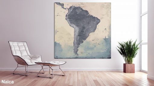 Map Amérique Sud Naïca