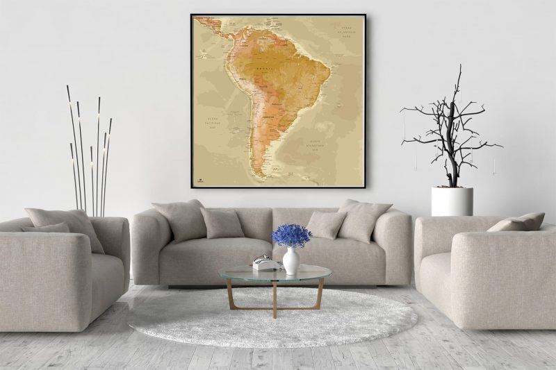 Map Amérique Sud Persépolis