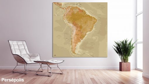 Map Amérique Sud Persépolis