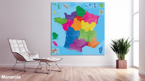Map France Manarola