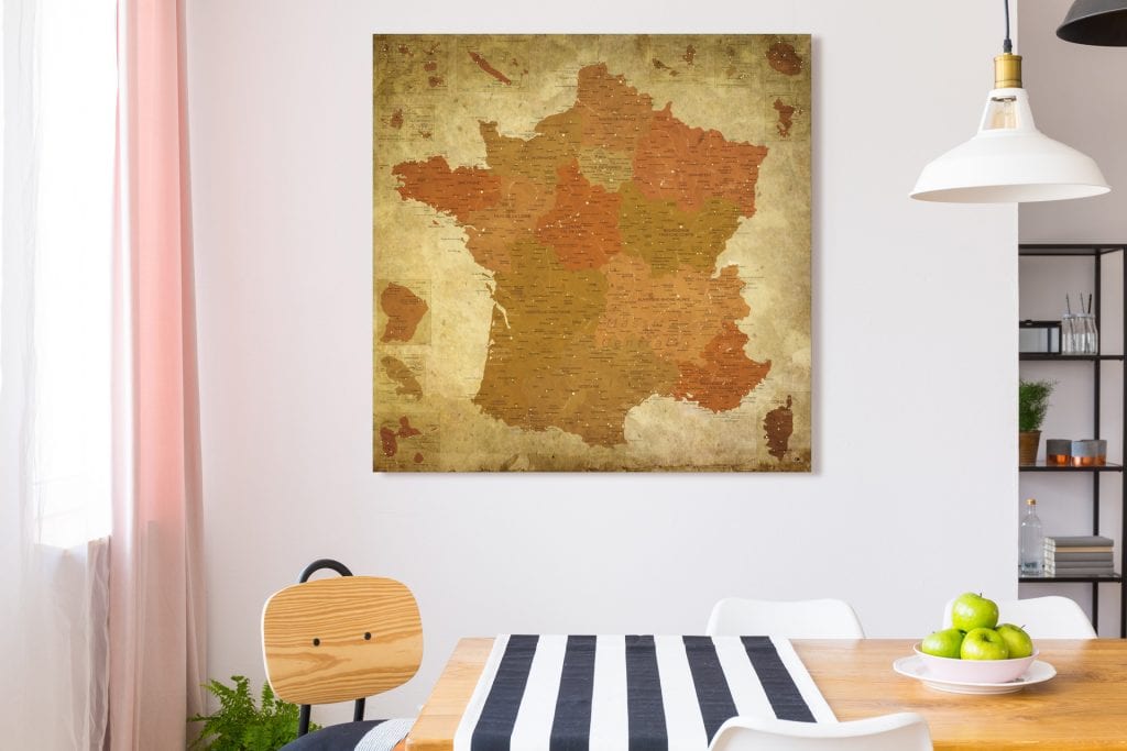 Map France Pétra