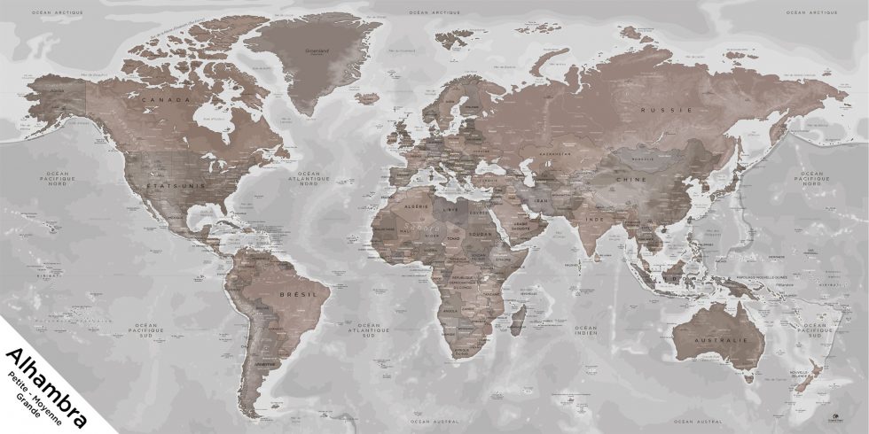 Carte du Monde