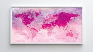 Mappemonde Tableau