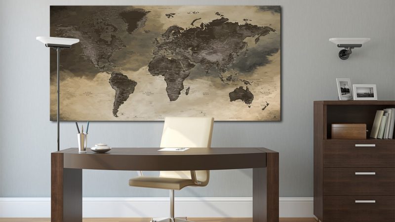 Planisphère du Monde