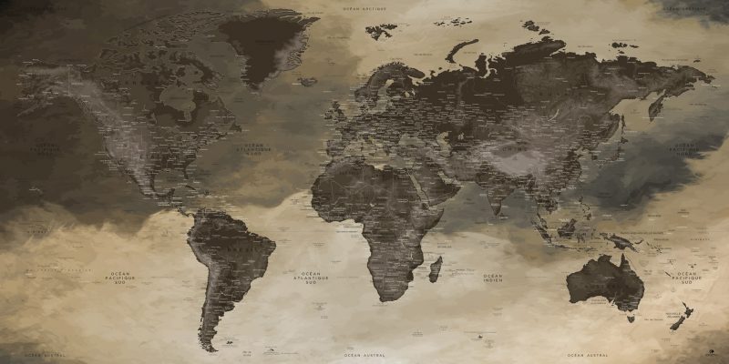Planisphère Monde