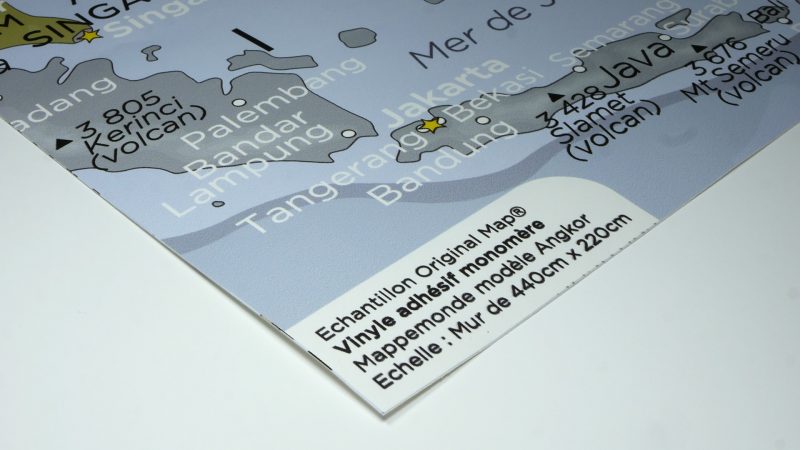 Echantillons Papier Peint Mappemonde – Image 3