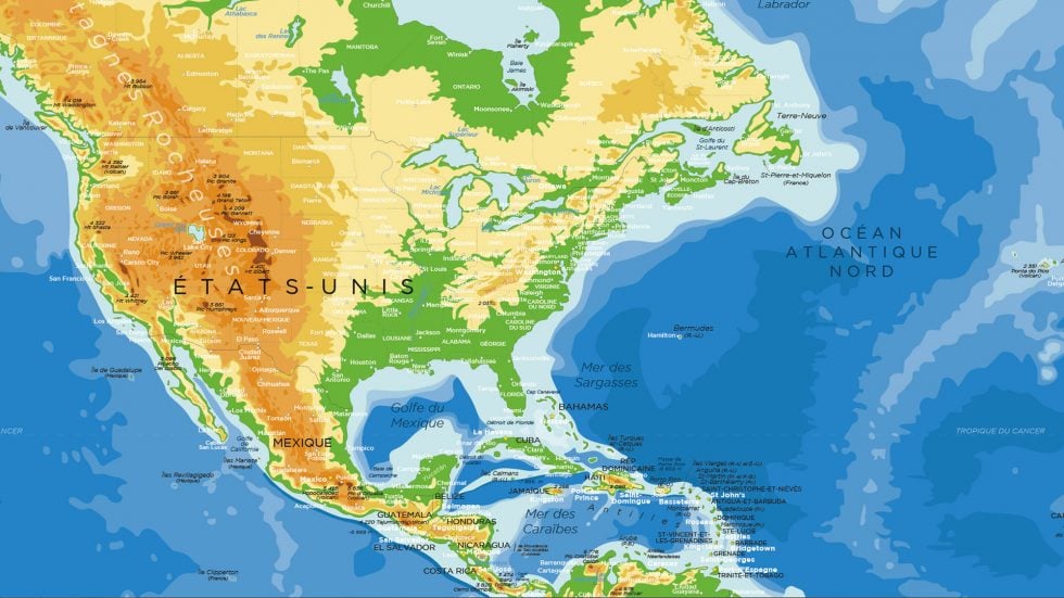 Carte du Monde - Mappemonde