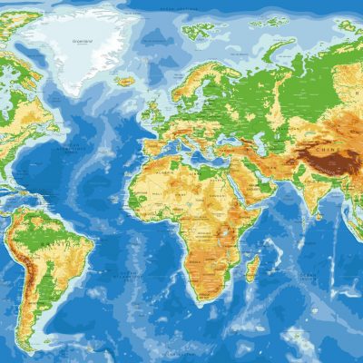 Carte du Monde - Mappemonde